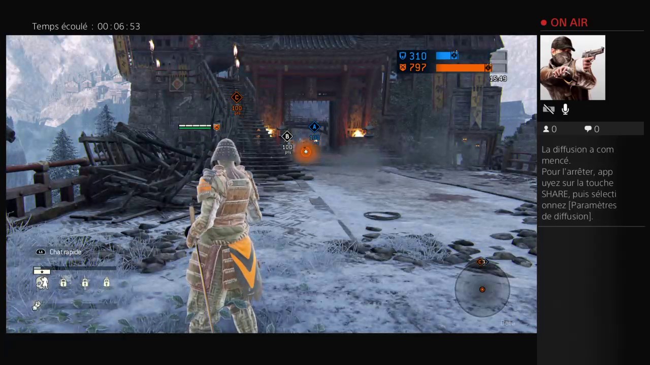 Diffusion PS4 en direct de skwal76