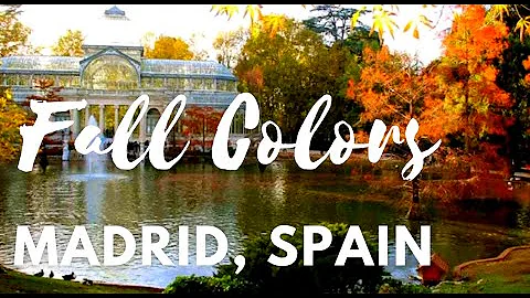 FALL COLORS Madrid, SPAIN/Top 10 Things To Do/Trav...
