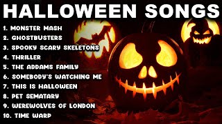 Halloween Songs Playlist 2023 🎃 Halloween Party Playlist 👻 Halloween Music Mix