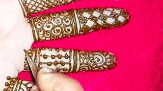 4 Easy and Beautiful Fingers Mehndi Design 2020 || Henna art by Rashmi