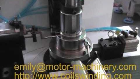 Mutipole BLDC  stator needle winding segments stator winder  WIND-1-TSM Wind Automation