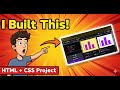 HTML &amp; CSS Practice Task Complete | Battle CSS Website Project for Beginners