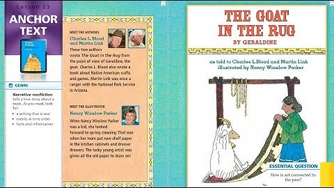 Journeys Lesson 23 for Second Grade: The Goat in the Rug