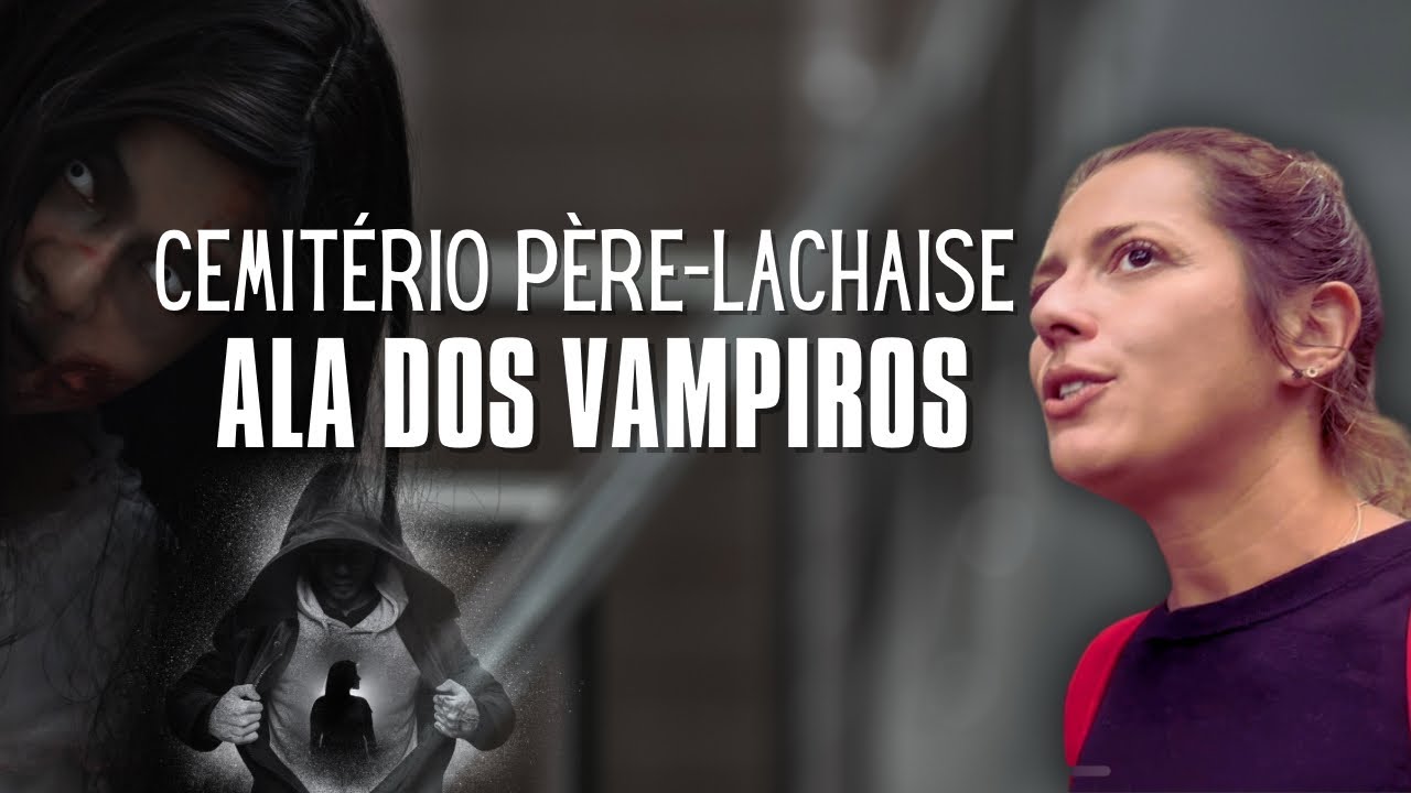 PÈRE-LACHAISE - O MAIOR E MAIS FAMOSO CEMITÉRIO DE PARIS E A ALA DOS VAMPIROS - BIZARRO #Paris