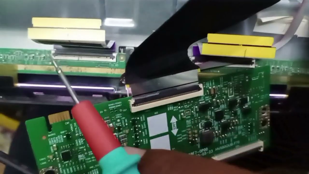 PANASONIC TH-55MX740DX 4K DISPLAY PROBLEM FIXED 