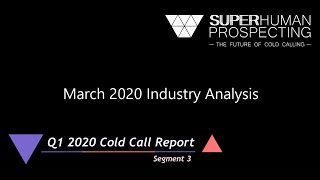 Q1 Industry Report Breakdown - Segment 3 - In-Depth March Analysis