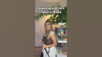 Fighters vs. Wizards leveling up in Baldur’s Gate 3 💀