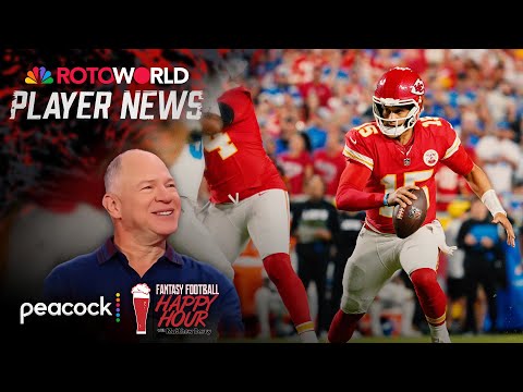 Chiefs’ Patrick Mahomes once again bona fide fantasy star | Fantasy Football Happy Hour | NFL on NBC