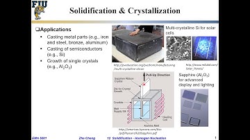EMA5001 L12-03 Solidification examples