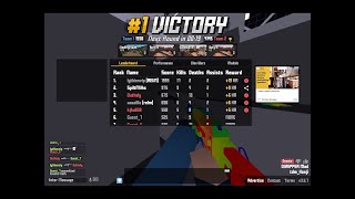 Epic trashing in krunker.io (team death match) screenshot 3