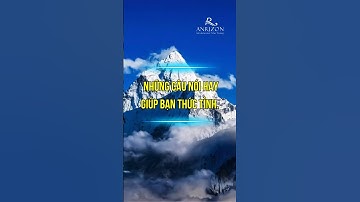 Những câu nói hay giúp bạn thức tỉnh! #ancasa #caunoihay #chiase