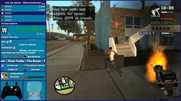 GTA San Andreas Mission Randomizer Speedrun Part 2 - Hugo_One Twitch Stream - 1/22/2020