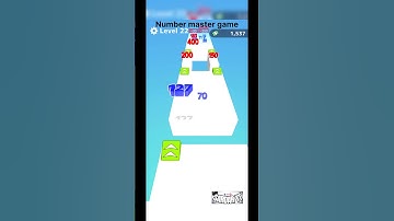 Number Master 🎊 #shorts #numberrun #numbermaster #22 #gaming #games #gameplay #gameshorts
