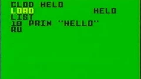 ECS program generated from modern PC