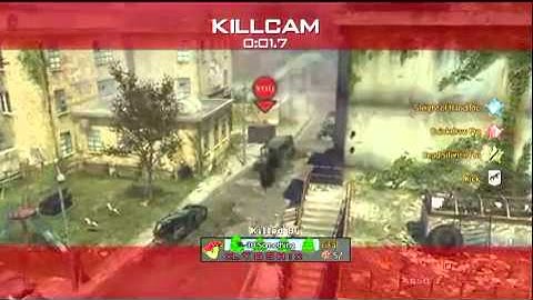 Modern Warfare 3 - Throwing Knife Across The Map - Fallen - xL Y O S H i x