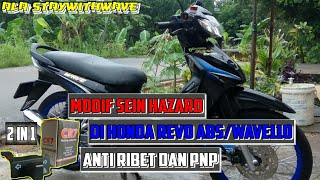 Tombol Riting Modif + Hazard REVO ABSOLUTE (PSP) - Saklar Switch Lampu Sen Sein Modifikasi VARIO 125 OLD / BEAT FI OLD