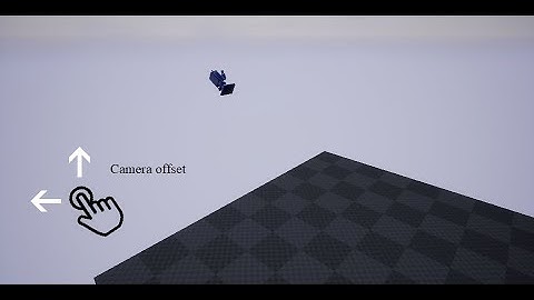 UE4 | Как сделать камеру видом сверху под телефон на ue4