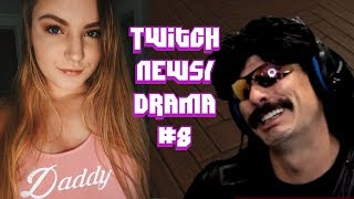 Twitch Drama/News #8 (Streamer Leaked, Cop Fired, Awkward Moments Live, Car Crash)