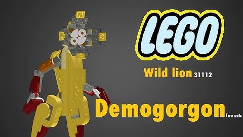 Lego 31112 one set alternate build - Demogorgon from "Stranger Things"