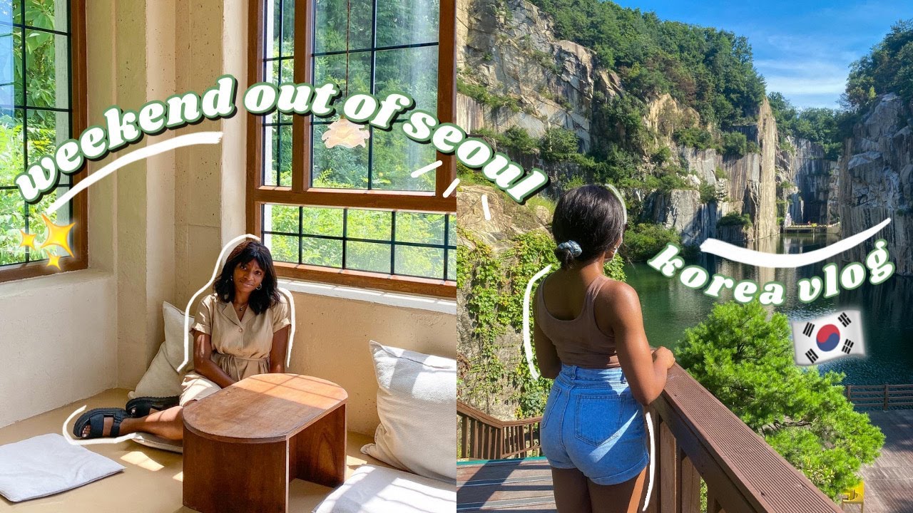 i'm leaving seoul! // day trips to namyangju & pocheon, korea travel vlog 🇰🇷