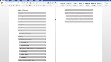 PI Formatting Video Pt12: Updating Table of Contents (Word for Mac 2016)