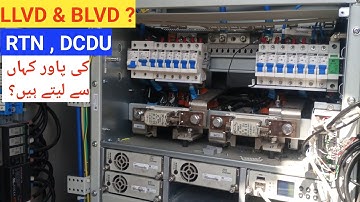 LLVD And BLVD Explain | ZTE Rectifier And BTS | RTN Transmission And DCDU-12B Power | Telecom