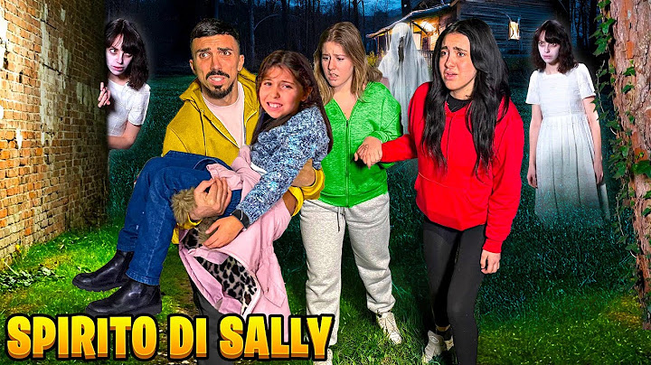 ANSIA: ABBIAMO TROVATO NEL BOSCO DELLA SCUOLA IL FANTASMA PAUROSO DELLA MAESTRA SALLY!