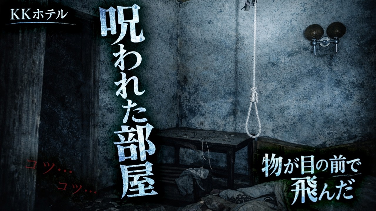 【心霊】非霊能者も感じる程の恐怖　説明がつかない現象が多発する廃ホテル【貧乏中年TVまとめ24】