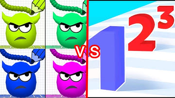 ❣️ Draw to smash (save the doge) 🆚 Number Master 2048 gameplay walkthrough Mobile