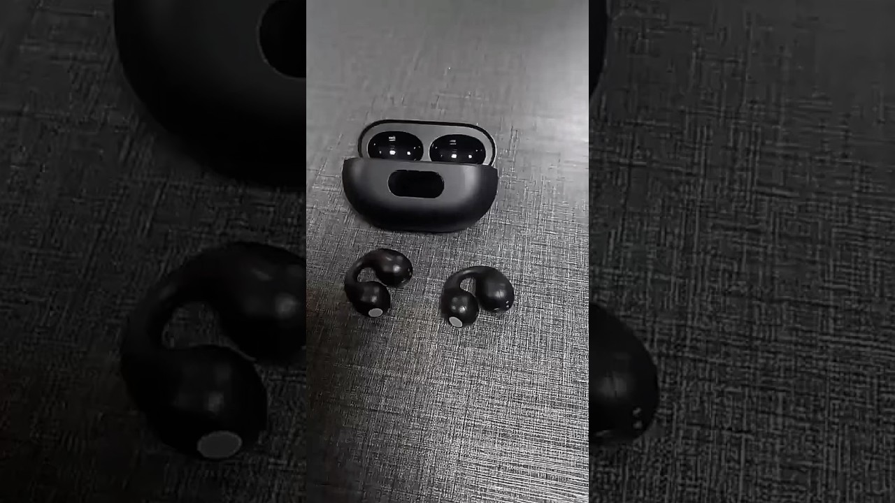 Bone Conduction Headphones TWS Earbuds Ear Clip Bluetooth 5.3 Touch Wireless In-Ear Bass HIFI Sports