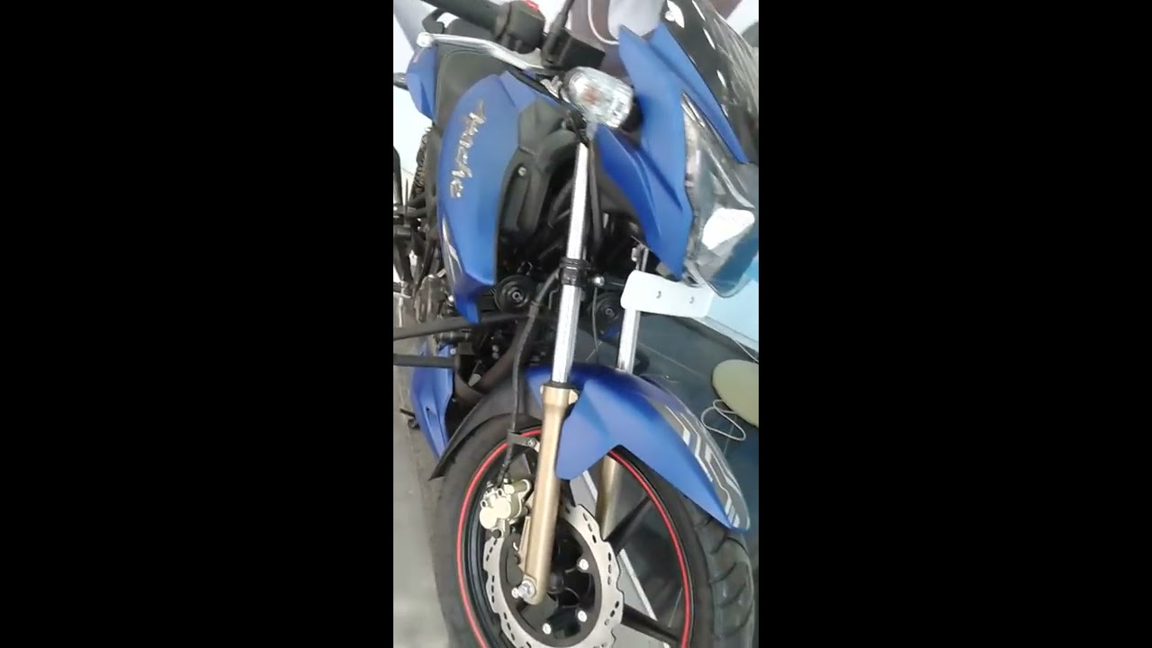 TVS Apache RTR-150 (matte blue)
