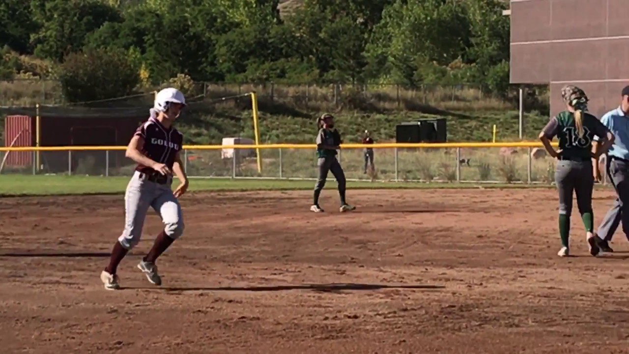 SoftballGolden grand slam HR YouTube