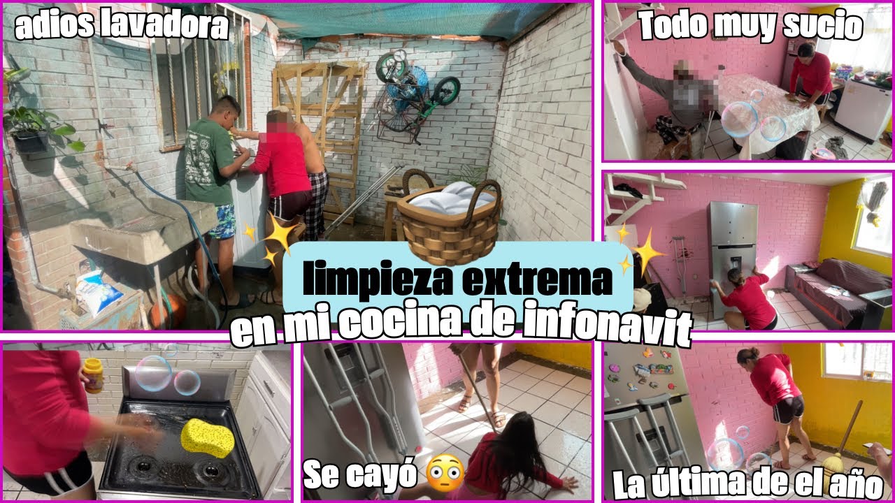😱 Limpieza EXTREMA en mi cocina | Todo estaba muy SUCIO y pasó de TODO