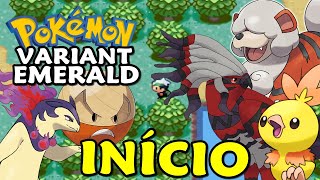 Pokémon Variant Emerald (Hack Rom - GBA) - O Início com Formas Regionais Inéditas