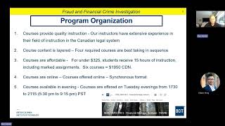 Fraud and Financial Crime Investigation Info Session