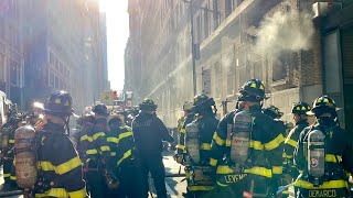 FDNY Manhattan 10-76 Box 0731 Electrical Fire in the Cellar of Verizon Building