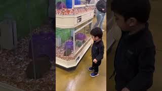 Join me as a I choose a new pet fish! @petsmart #kidsreels #kidsvideo