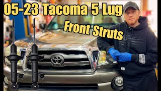 05-23 Toyota Tacoma 5 Lug Front Strut Replacement 05-23 Toyota Tacoma 5 Lug Front Strut Replacement
