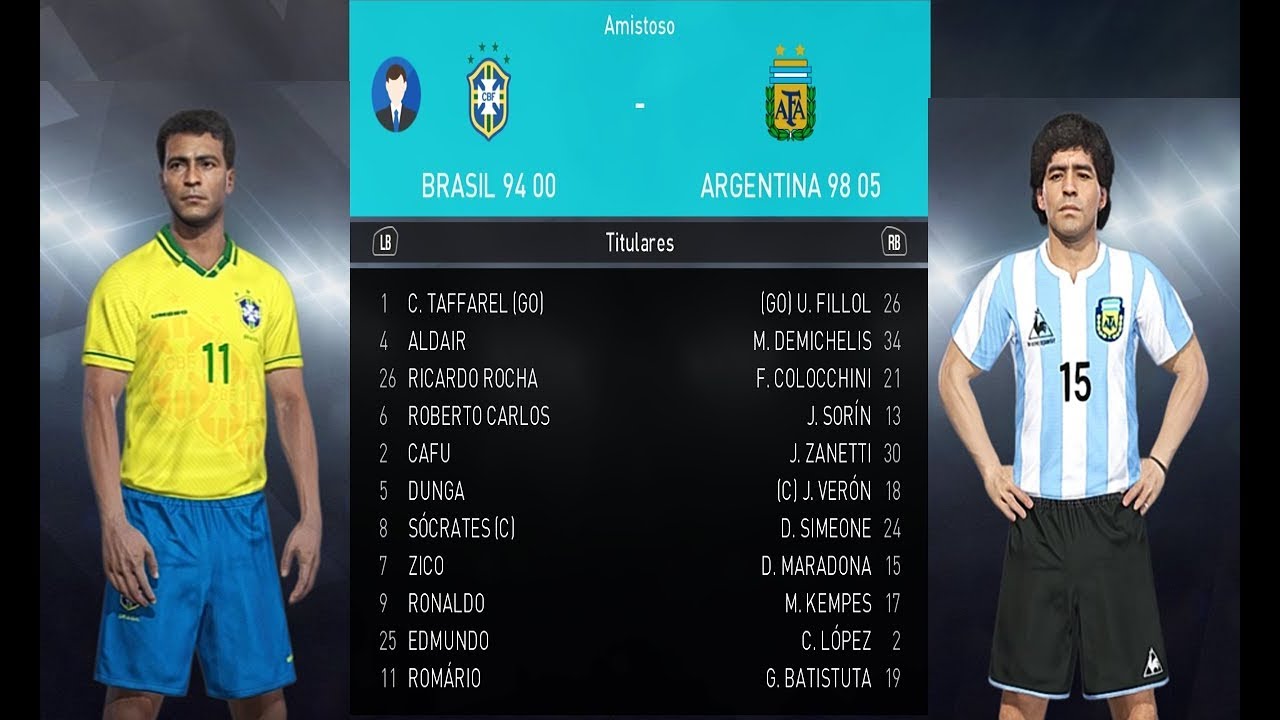 PES 2018 - Uruguai e Argentina - PES FORUM