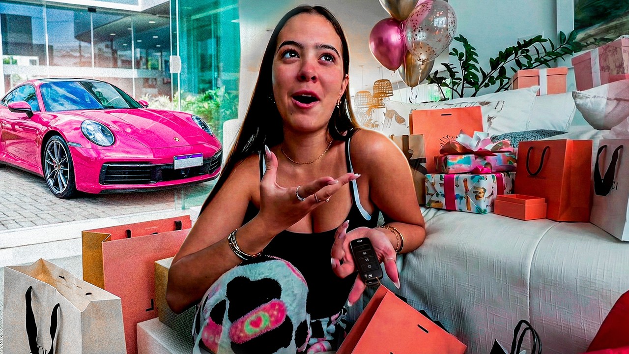 Meus PRESENTES de aniversário 😍