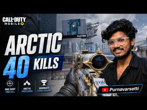 ARCTIC .50で40キル達成！🎯 CODモバイル ゲームプレイ | @PurnaVadisetti