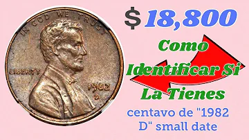 ¿Cuál es el error en el centavo de Lincoln de 1982?