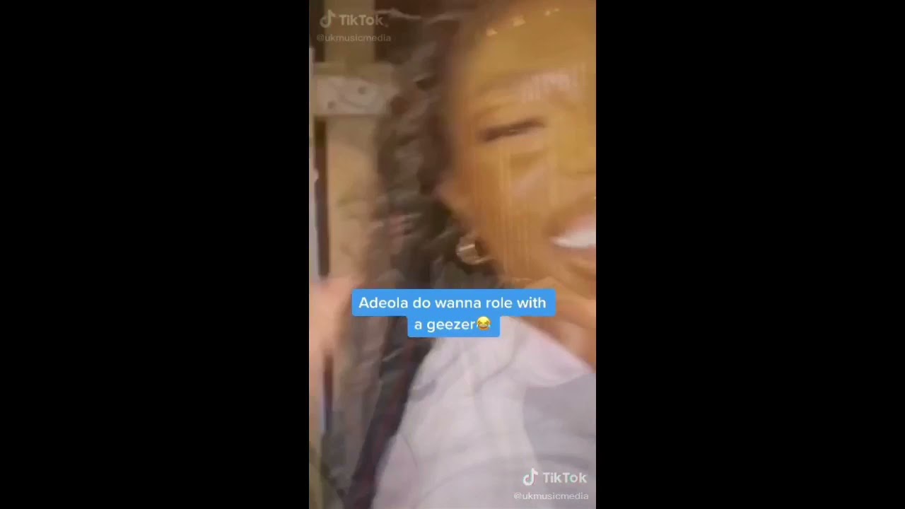 I Don T Think Adeola Wants To Roll With A Geezer Edit Youtube