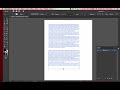 text box linking in Adobe Illustrator for class assignments