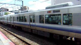 JR西日本223系0番台+225系5000番台E504編成　関空紀州路快速到着