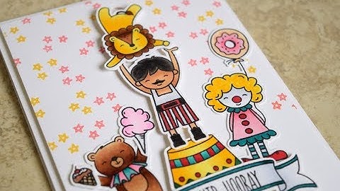 Slider Birthday Card featuring Neat and Tangled