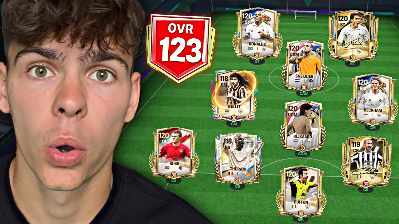 ŠÍLENÝ 123 OVR TÝM! 🤯 | Hodnotím vaše týmy v FC Mobile