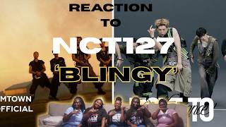 Reaction to NCT 127 엔시티 'Blingy' MV   Studio Choom