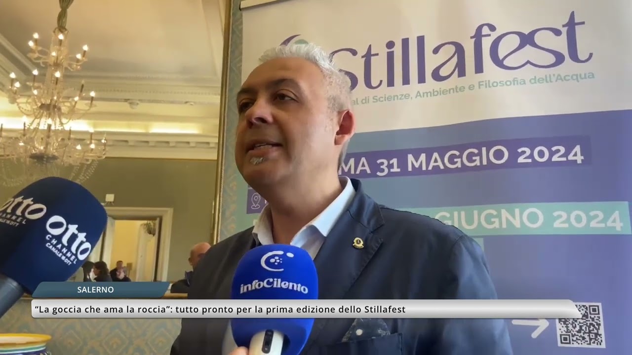 “La goccia che ama la roccia”: tutto pronto per la prima edizione dello Stillafest”