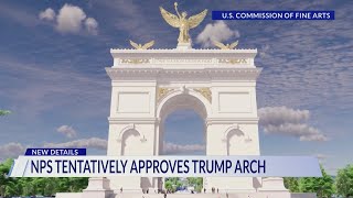 President Trumps proposed arch near Arlington receives NPS backing